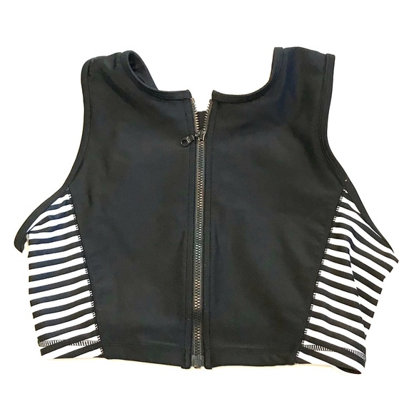 Old Navy Other - Swimsuit or athletic hi-neck zipper top